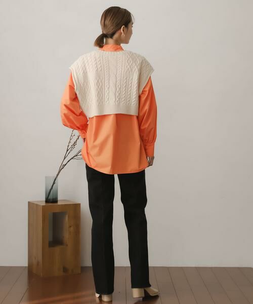 SENSE OF PLACE by URBAN RESEARCH / センスオブプレイス バイ アーバンリサーチ シャツ・ブラウス | ニットベストレイヤードシャツ | 詳細4