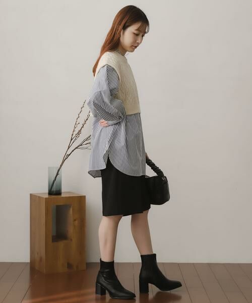 SENSE OF PLACE by URBAN RESEARCH / センスオブプレイス バイ アーバンリサーチ シャツ・ブラウス | ニットベストレイヤードシャツ | 詳細13