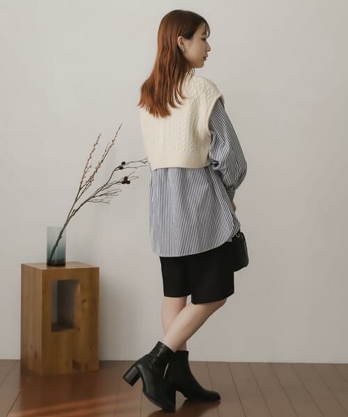 SENSE OF PLACE by URBAN RESEARCH / センスオブプレイス バイ アーバンリサーチ シャツ・ブラウス | ニットベストレイヤードシャツ | 詳細14