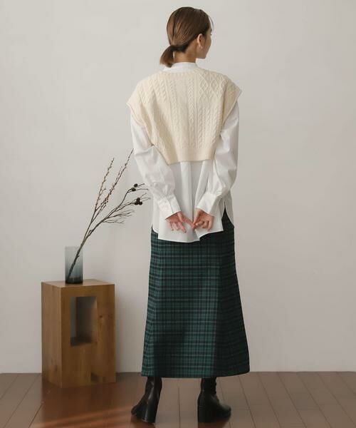 SENSE OF PLACE by URBAN RESEARCH / センスオブプレイス バイ アーバンリサーチ シャツ・ブラウス | ニットベストレイヤードシャツ | 詳細21