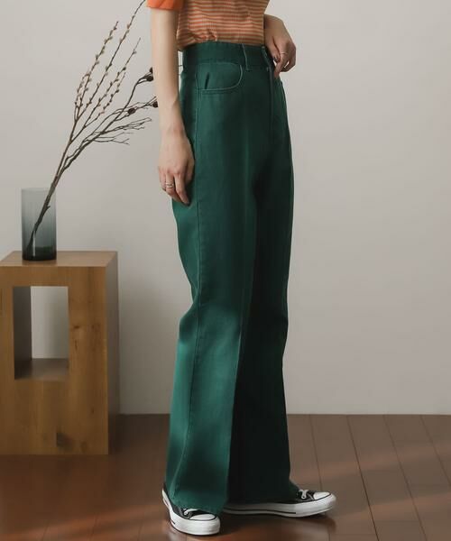 SENSE OF PLACE by URBAN RESEARCH / センスオブプレイス バイ アーバンリサーチ デニムパンツ | センタープレスフレアデニム | 詳細2