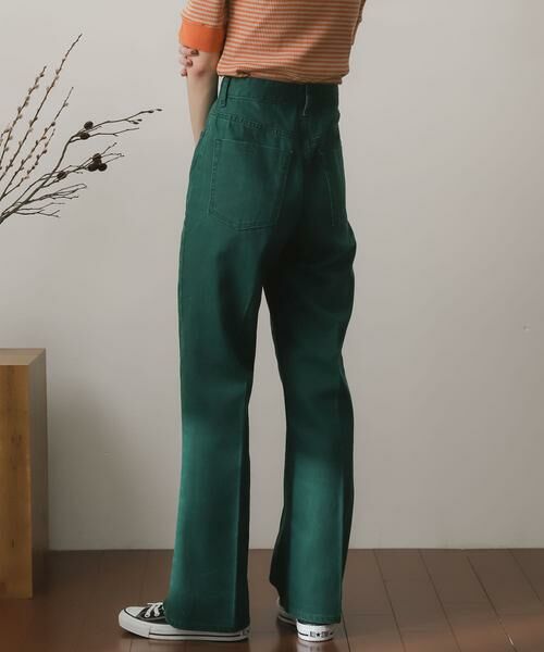 SENSE OF PLACE by URBAN RESEARCH / センスオブプレイス バイ アーバンリサーチ デニムパンツ | センタープレスフレアデニム | 詳細4