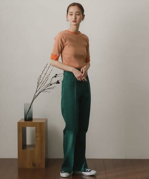 SENSE OF PLACE by URBAN RESEARCH / センスオブプレイス バイ アーバンリサーチ デニムパンツ | センタープレスフレアデニム | 詳細7