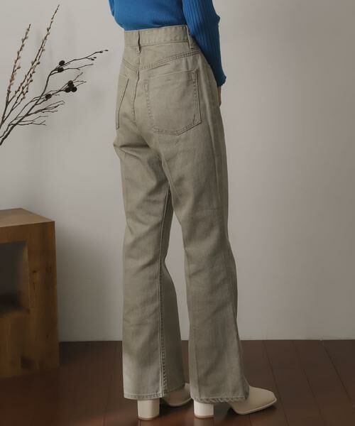 SENSE OF PLACE by URBAN RESEARCH / センスオブプレイス バイ アーバンリサーチ デニムパンツ | センタープレスフレアデニム | 詳細20