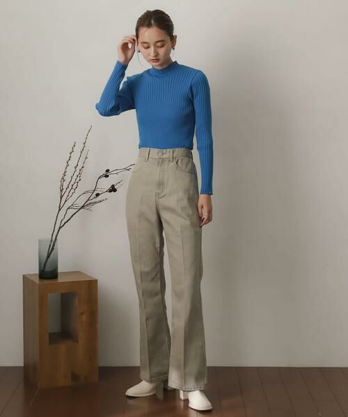 SENSE OF PLACE by URBAN RESEARCH / センスオブプレイス バイ アーバンリサーチ デニムパンツ | センタープレスフレアデニム | 詳細23