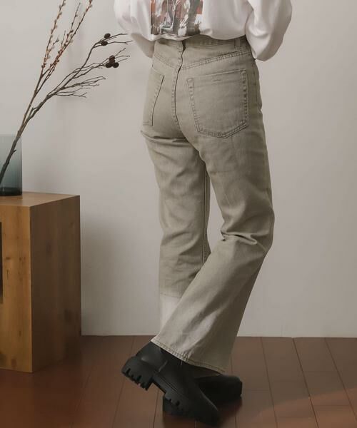 SENSE OF PLACE by URBAN RESEARCH / センスオブプレイス バイ アーバンリサーチ デニムパンツ | センタープレスフレアデニム | 詳細12