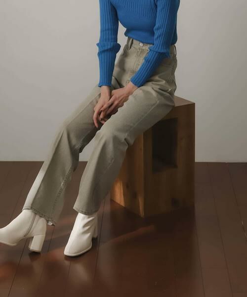 SENSE OF PLACE by URBAN RESEARCH / センスオブプレイス バイ アーバンリサーチ デニムパンツ | センタープレスフレアデニム | 詳細14