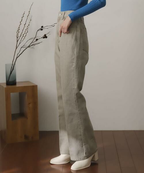 SENSE OF PLACE by URBAN RESEARCH / センスオブプレイス バイ アーバンリサーチ デニムパンツ | センタープレスフレアデニム | 詳細17