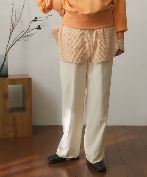 SENSE OF PLACE by URBAN RESEARCH / センスオブプレイス バイ アーバンリサーチ その他パンツ | センタープレスイージーパンツ | 詳細19