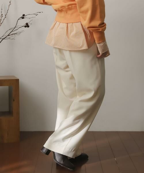 SENSE OF PLACE by URBAN RESEARCH / センスオブプレイス バイ アーバンリサーチ その他パンツ | センタープレスイージーパンツ | 詳細20