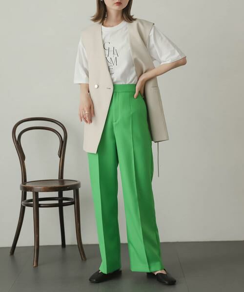 SENSE OF PLACE by URBAN RESEARCH / センスオブプレイス バイ アーバンリサーチ その他パンツ | センタープレススラックスパンツ | 詳細5