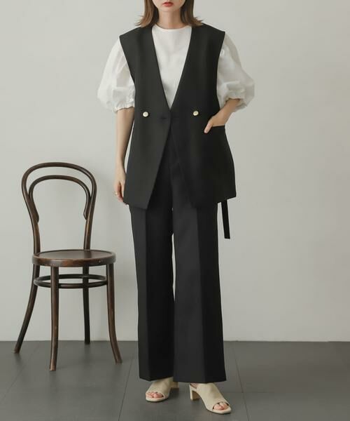 SENSE OF PLACE by URBAN RESEARCH / センスオブプレイス バイ アーバンリサーチ その他パンツ | センタープレススラックスパンツ | 詳細28