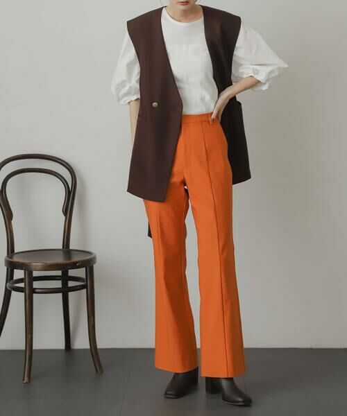 SENSE OF PLACE by URBAN RESEARCH / センスオブプレイス バイ アーバンリサーチ その他パンツ | ストレッチセミフレアパンツ | 詳細1