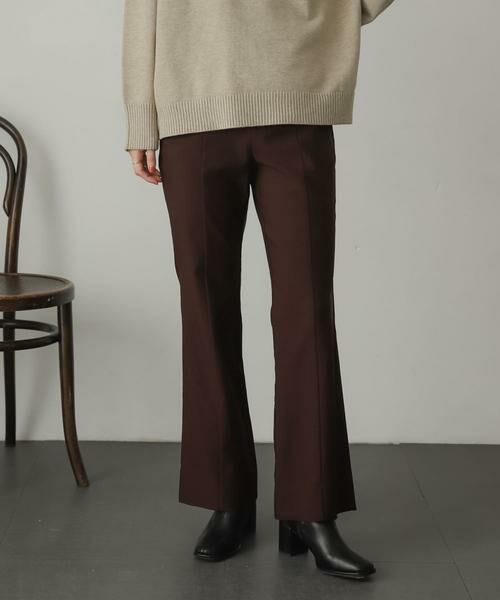 SENSE OF PLACE by URBAN RESEARCH / センスオブプレイス バイ アーバンリサーチ その他パンツ | ストレッチセミフレアパンツ | 詳細8