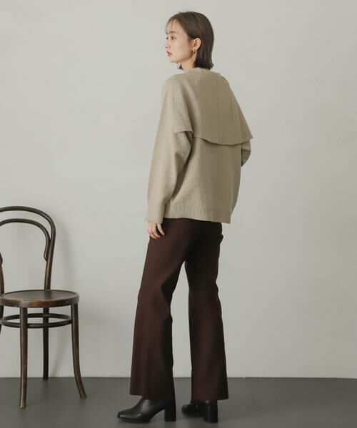 SENSE OF PLACE by URBAN RESEARCH / センスオブプレイス バイ アーバンリサーチ その他パンツ | ストレッチセミフレアパンツ | 詳細12