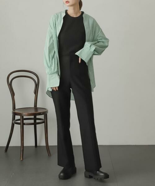 SENSE OF PLACE by URBAN RESEARCH / センスオブプレイス バイ アーバンリサーチ その他パンツ | ストレッチセミフレアパンツ | 詳細25