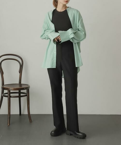 SENSE OF PLACE by URBAN RESEARCH / センスオブプレイス バイ アーバンリサーチ その他パンツ | ストレッチセミフレアパンツ | 詳細26