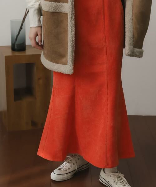 SENSE OF PLACE by URBAN RESEARCH / センスオブプレイス バイ アーバンリサーチ スカート | コーデュロイマーメイドスカート | 詳細1