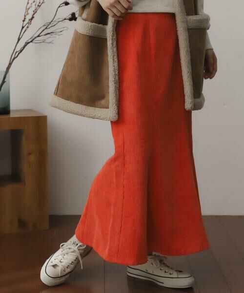 SENSE OF PLACE by URBAN RESEARCH / センスオブプレイス バイ アーバンリサーチ スカート | コーデュロイマーメイドスカート | 詳細3