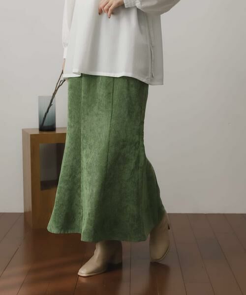 SENSE OF PLACE by URBAN RESEARCH / センスオブプレイス バイ アーバンリサーチ スカート | コーデュロイマーメイドスカート | 詳細11