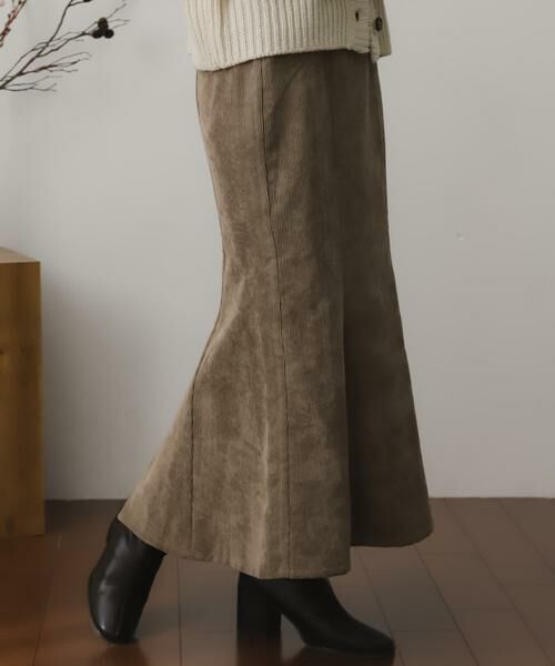 SENSE OF PLACE by URBAN RESEARCH / センスオブプレイス バイ アーバンリサーチ スカート | コーデュロイマーメイドスカート | 詳細16