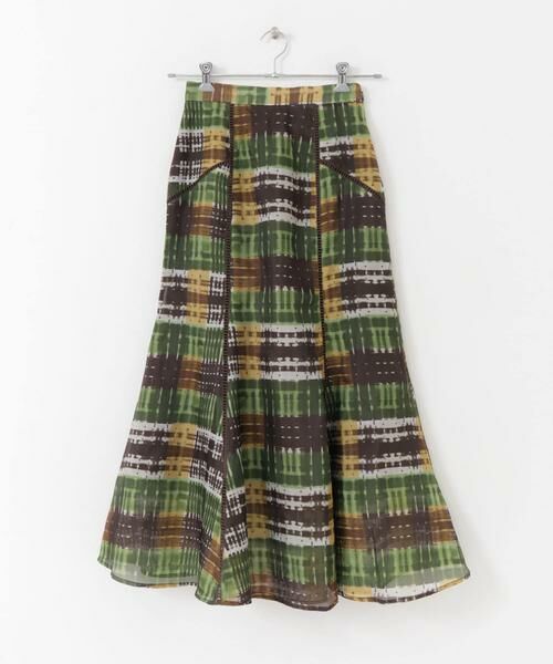 SENSE OF PLACE by URBAN RESEARCH / センスオブプレイス バイ アーバンリサーチ スカート | シアーチェックフレアマーメイドスカート | 詳細8
