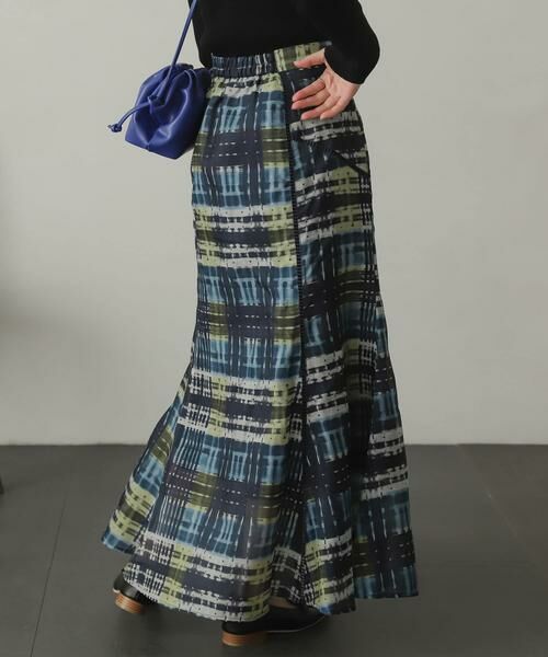 SENSE OF PLACE by URBAN RESEARCH / センスオブプレイス バイ アーバンリサーチ スカート | シアーチェックフレアマーメイドスカート | 詳細10
