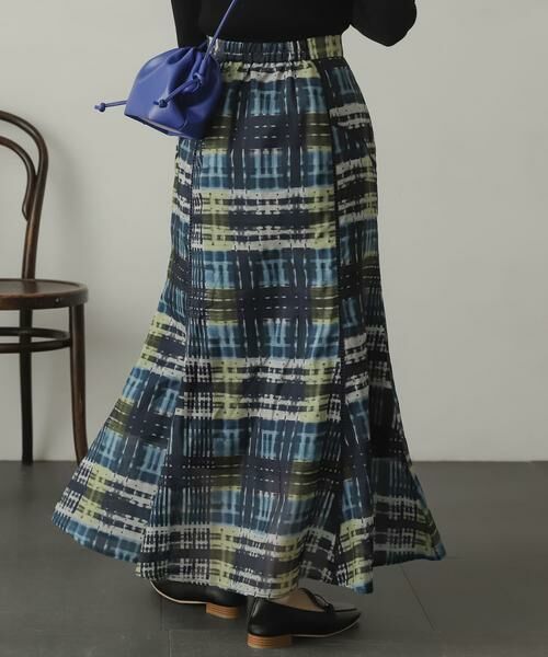 SENSE OF PLACE by URBAN RESEARCH / センスオブプレイス バイ アーバンリサーチ スカート | シアーチェックフレアマーメイドスカート | 詳細12