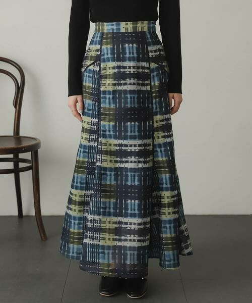 SENSE OF PLACE by URBAN RESEARCH / センスオブプレイス バイ アーバンリサーチ スカート | シアーチェックフレアマーメイドスカート | 詳細17