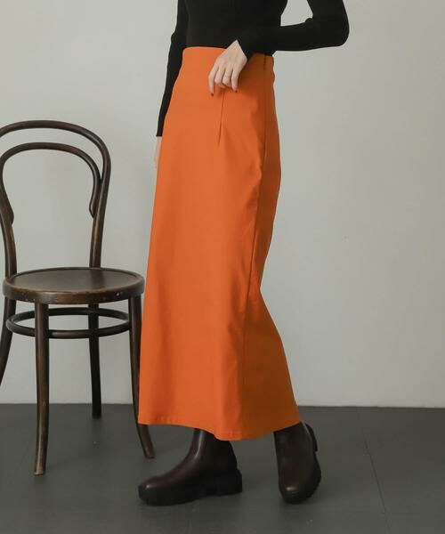 SENSE OF PLACE by URBAN RESEARCH / センスオブプレイス バイ アーバンリサーチ スカート | ストレッチサスツキハイウエストスカート | 詳細1