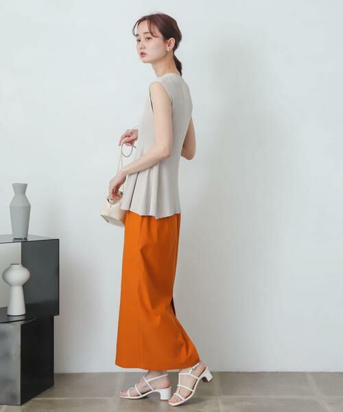 SENSE OF PLACE by URBAN RESEARCH / センスオブプレイス バイ アーバンリサーチ スカート | ストレッチサスツキハイウエストスカート | 詳細10