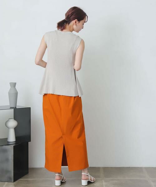 SENSE OF PLACE by URBAN RESEARCH / センスオブプレイス バイ アーバンリサーチ スカート | ストレッチサスツキハイウエストスカート | 詳細12