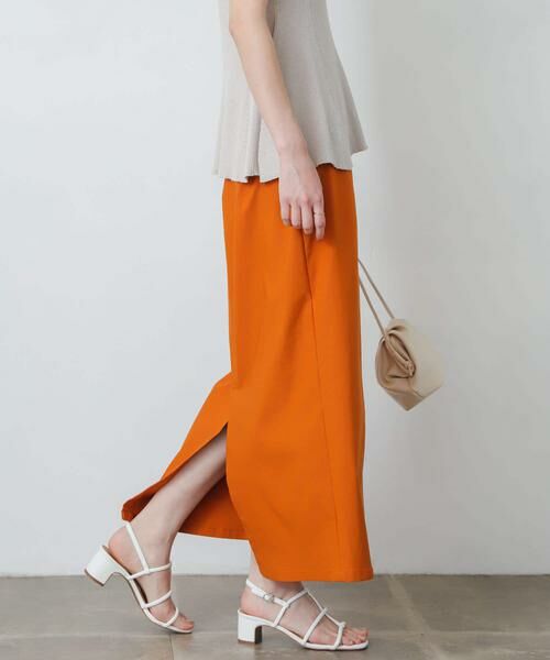 SENSE OF PLACE by URBAN RESEARCH / センスオブプレイス バイ アーバンリサーチ スカート | ストレッチサスツキハイウエストスカート | 詳細4