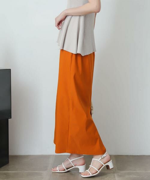 SENSE OF PLACE by URBAN RESEARCH / センスオブプレイス バイ アーバンリサーチ スカート | ストレッチサスツキハイウエストスカート | 詳細6