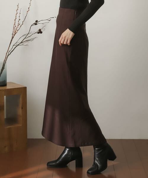 SENSE OF PLACE by URBAN RESEARCH / センスオブプレイス バイ アーバンリサーチ スカート | ストレッチサスツキハイウエストスカート | 詳細15