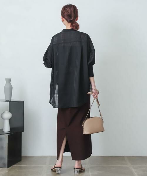 SENSE OF PLACE by URBAN RESEARCH / センスオブプレイス バイ アーバンリサーチ スカート | ストレッチサスツキハイウエストスカート | 詳細29