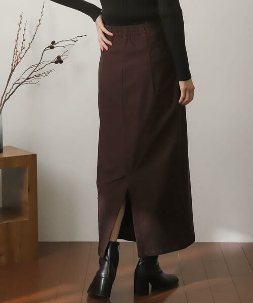 SENSE OF PLACE by URBAN RESEARCH / センスオブプレイス バイ アーバンリサーチ スカート | ストレッチサスツキハイウエストスカート | 詳細16