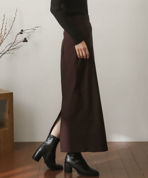 SENSE OF PLACE by URBAN RESEARCH / センスオブプレイス バイ アーバンリサーチ スカート | ストレッチサスツキハイウエストスカート | 詳細17