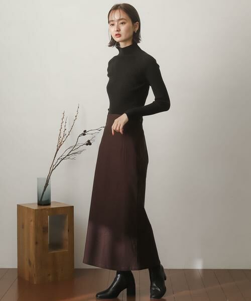 SENSE OF PLACE by URBAN RESEARCH / センスオブプレイス バイ アーバンリサーチ スカート | ストレッチサスツキハイウエストスカート | 詳細19