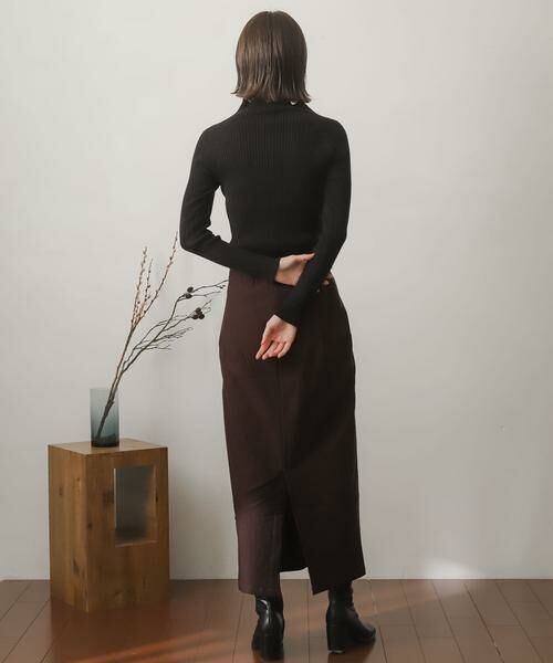 SENSE OF PLACE by URBAN RESEARCH / センスオブプレイス バイ アーバンリサーチ スカート | ストレッチサスツキハイウエストスカート | 詳細20