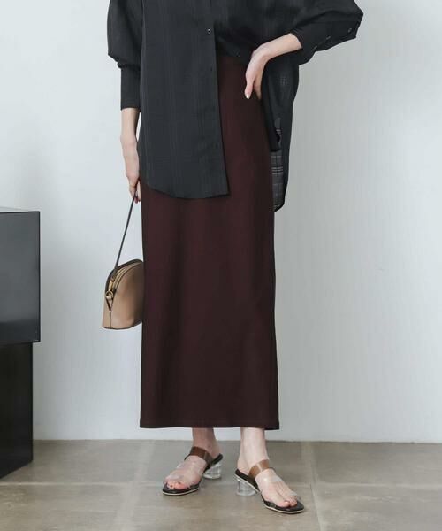 SENSE OF PLACE by URBAN RESEARCH / センスオブプレイス バイ アーバンリサーチ スカート | ストレッチサスツキハイウエストスカート | 詳細21