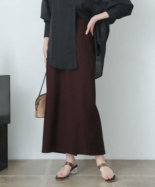 SENSE OF PLACE by URBAN RESEARCH / センスオブプレイス バイ アーバンリサーチ スカート | ストレッチサスツキハイウエストスカート | 詳細22