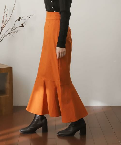 SENSE OF PLACE by URBAN RESEARCH / センスオブプレイス バイ アーバンリサーチ スカート | ストレッチハイウエストマーメイドスカート | 詳細1