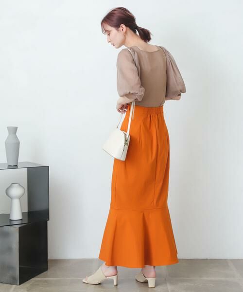 SENSE OF PLACE by URBAN RESEARCH / センスオブプレイス バイ アーバンリサーチ スカート | ストレッチハイウエストマーメイドスカート | 詳細12