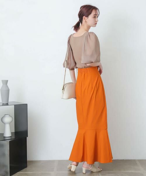 SENSE OF PLACE by URBAN RESEARCH / センスオブプレイス バイ アーバンリサーチ スカート | ストレッチハイウエストマーメイドスカート | 詳細13