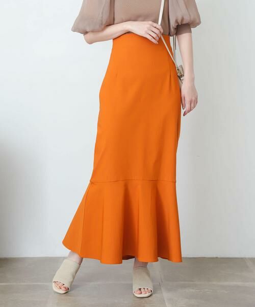 SENSE OF PLACE by URBAN RESEARCH / センスオブプレイス バイ アーバンリサーチ スカート | ストレッチハイウエストマーメイドスカート | 詳細5