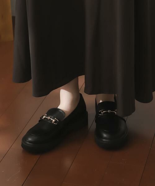 SENSE OF PLACE by URBAN RESEARCH / センスオブプレイス バイ アーバンリサーチ フラットシューズ | ボリュームソールビットローファー | 詳細5