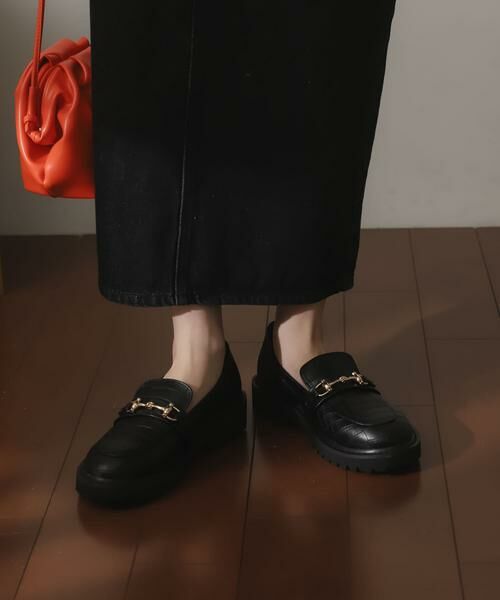 SENSE OF PLACE by URBAN RESEARCH / センスオブプレイス バイ アーバンリサーチ フラットシューズ | ボリュームソールビットローファー | 詳細10