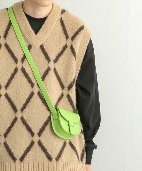 SENSE OF PLACE by URBAN RESEARCH / センスオブプレイス バイ アーバンリサーチ ベスト | 『ユニセックス』モヘアライクウィンドウペンVネックベスト | 詳細16