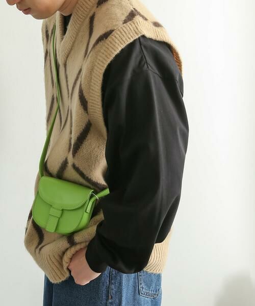 SENSE OF PLACE by URBAN RESEARCH / センスオブプレイス バイ アーバンリサーチ ベスト | 『ユニセックス』モヘアライクウィンドウペンVネックベスト | 詳細17